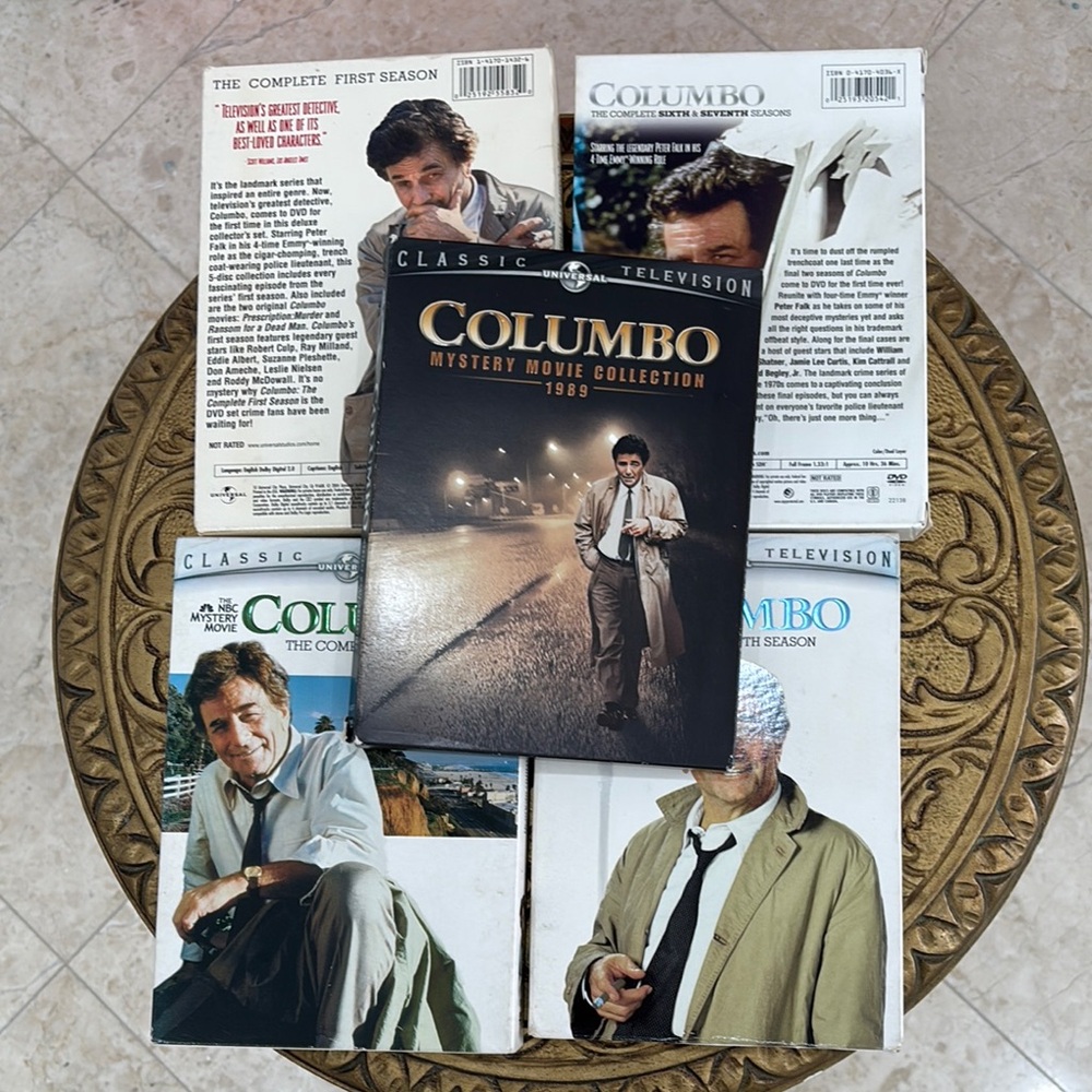 Columbo Mystery Movie Collection 1989 DVD Set